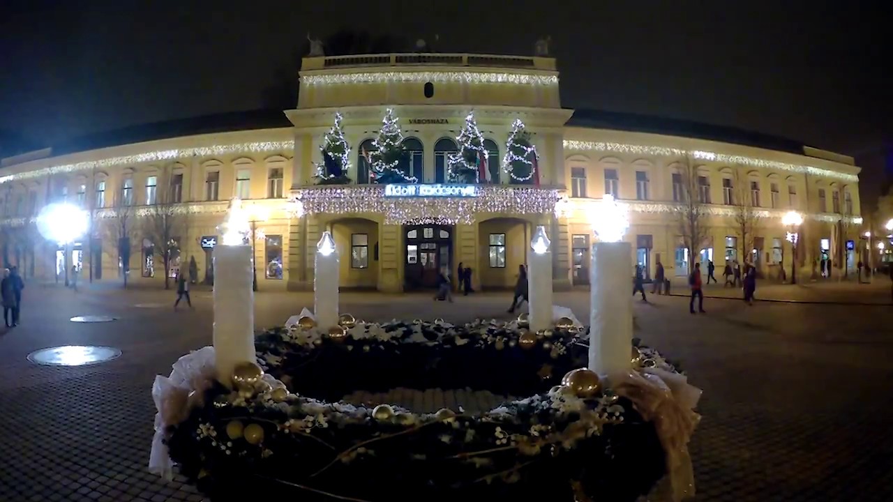 Nyíregyháza Karácsonyi forgatag! (timelapse)2016
