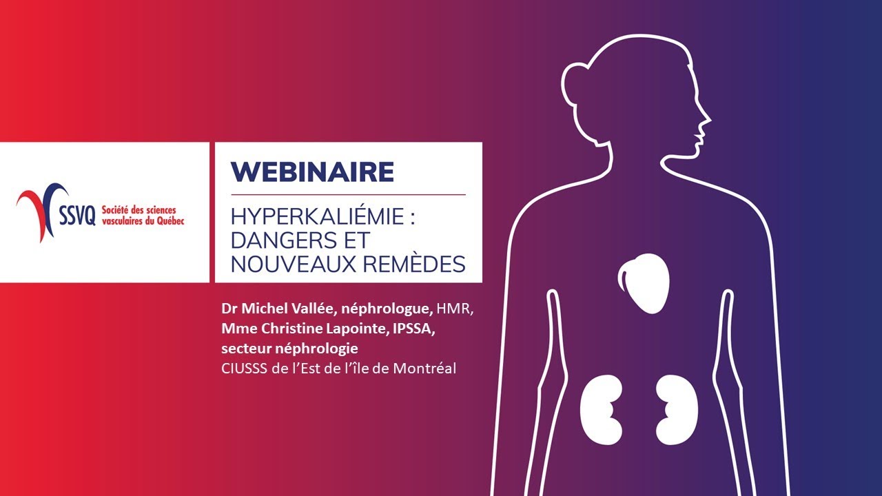 Conférence de Dr Michel Vallée et Mme Christine Lapointe - Webinaire SSVQ du 20 mars 2024