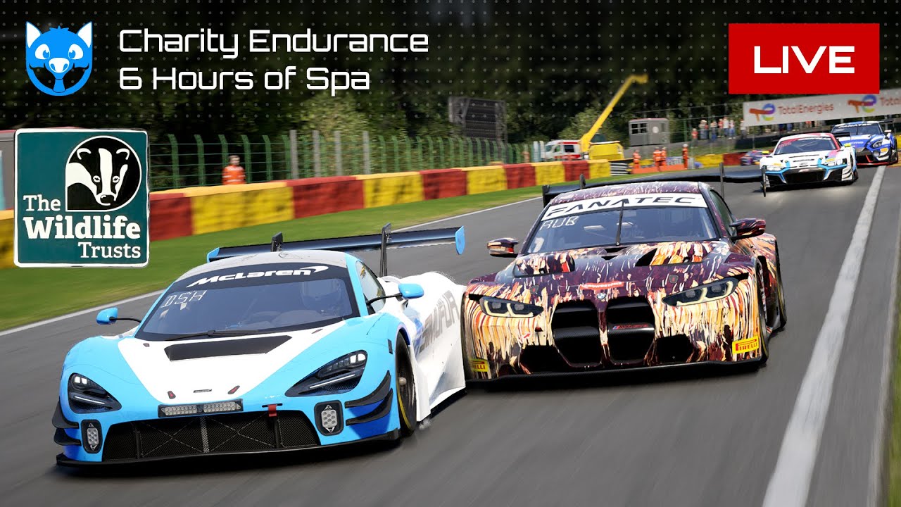 Simufur Charity Endurance Race for The Wildlife Trusts - 6 Hours of Spa-Francorchamps