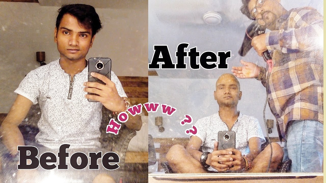 How i become Bald ?? My Bald Makeup Full Tutorial | Harshit Gupta |