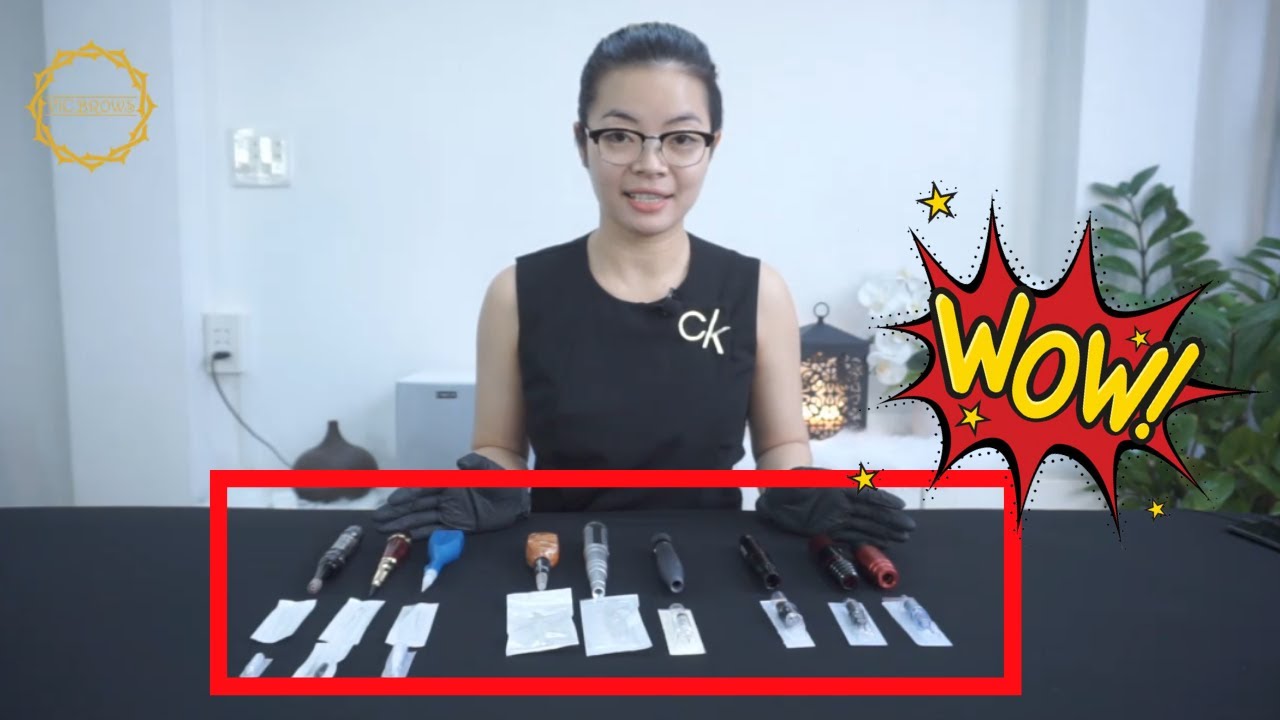 Bí mật về máy phun xăm chưa từng được tiết lộ - Thợ phun xăm phải xem video này - Vic Brows