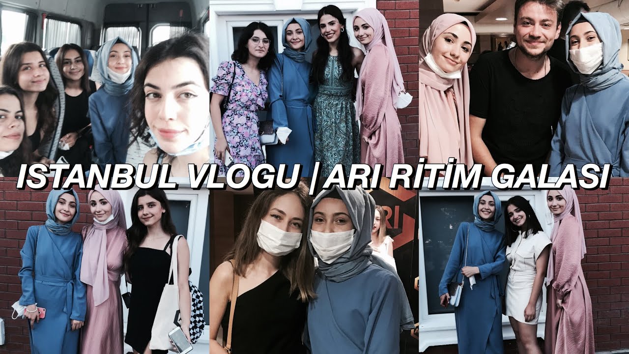 ISTANBUL VLOGU! | ARI RİTİM GALASI,HALUK LEVENT,YOUTUBER VE BLOGGERLAR 🥳❤️