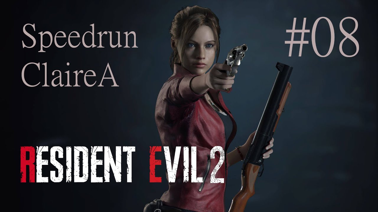Resident Evil 2   Biohazard 2  - Speedrun ClaireA - Part #08