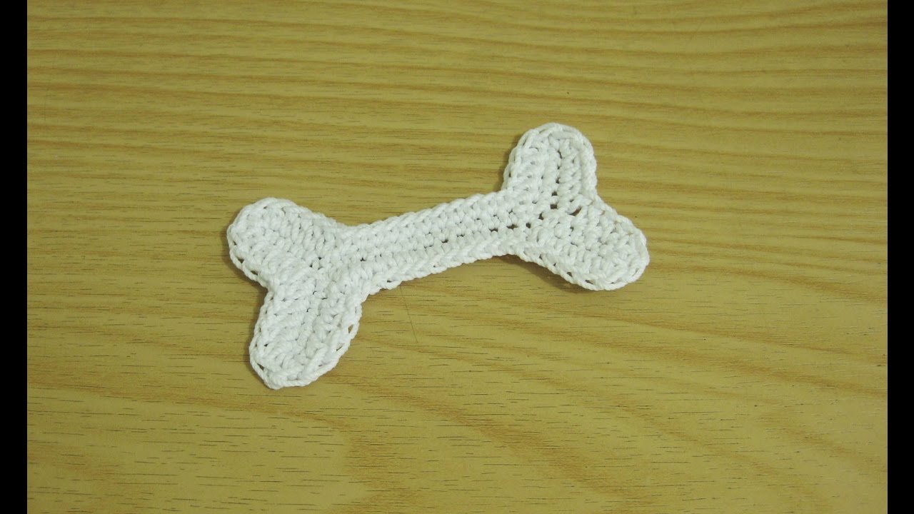 Crochet || Tutorial Merajut Bentuk Tulang - Bone Crochet