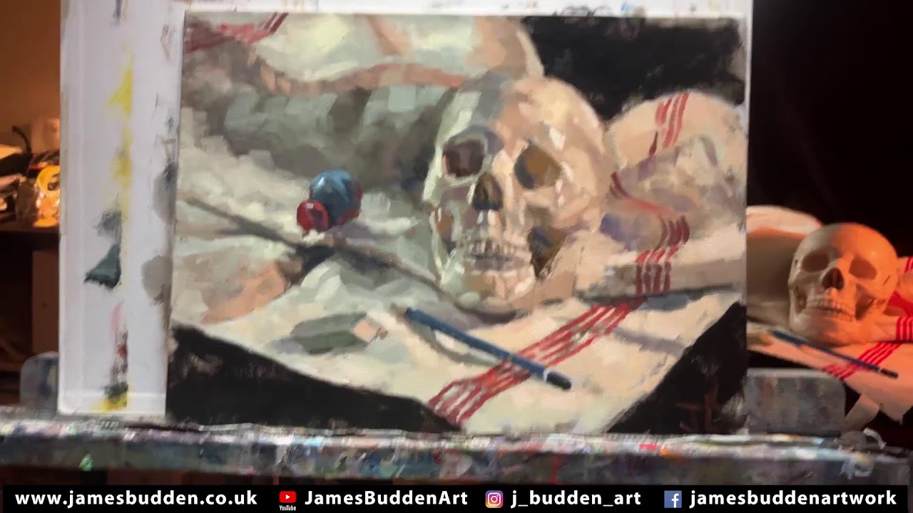 Live oil painting with James Budden