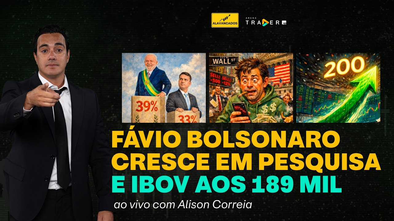 DAY TRADE, ÍNDICE, DÓLAR E MUITO MAIS COM Alison Correia ao vivo | ALAVANCADOS