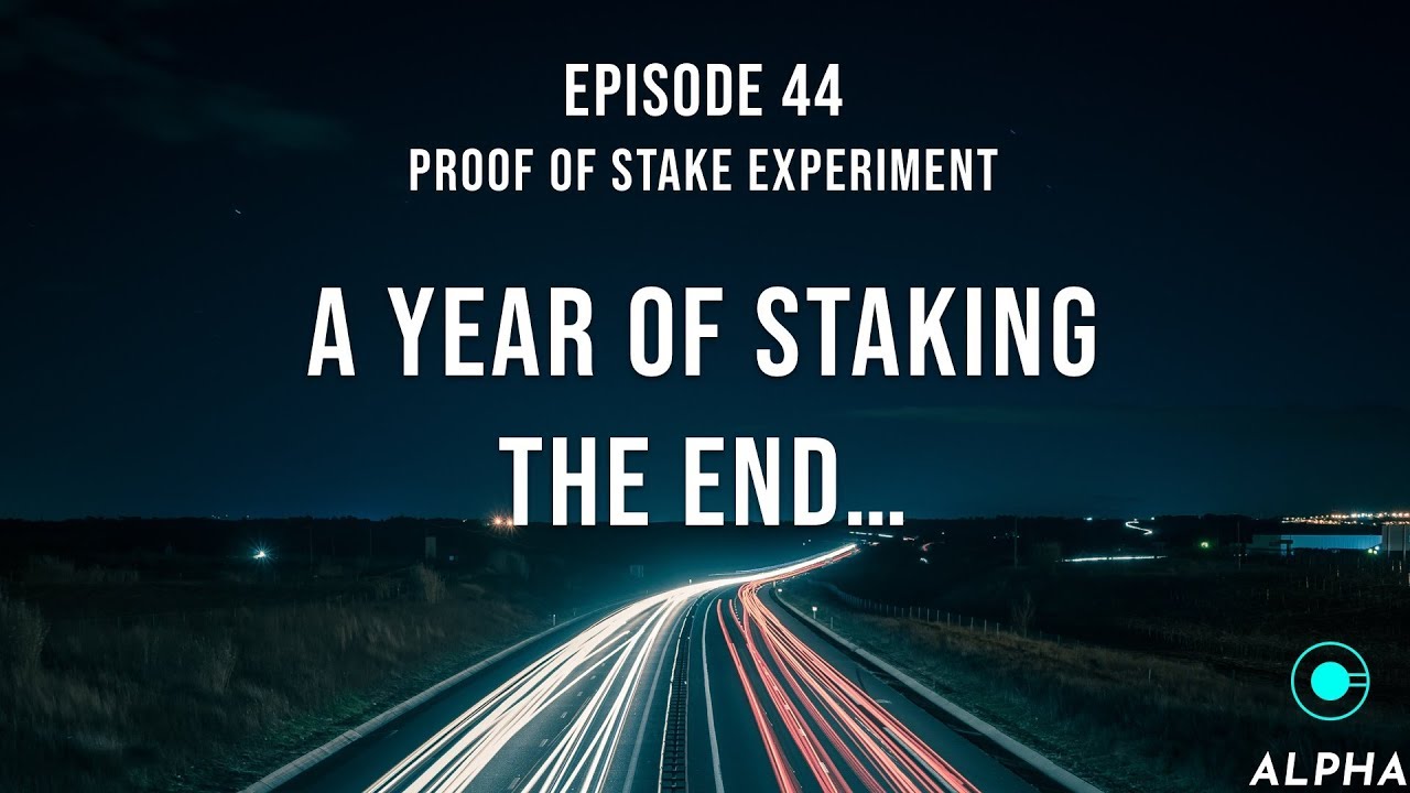 Proof of stake experiment - Episode 44 - A year of staking what's the best coins 2018 - The End?