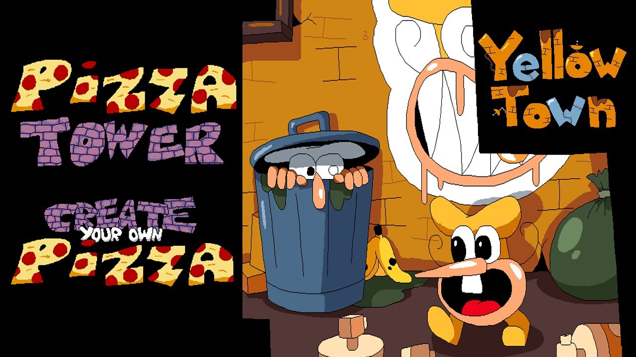 Pizza Tower (CYOP) Level - YELLOW TOWN