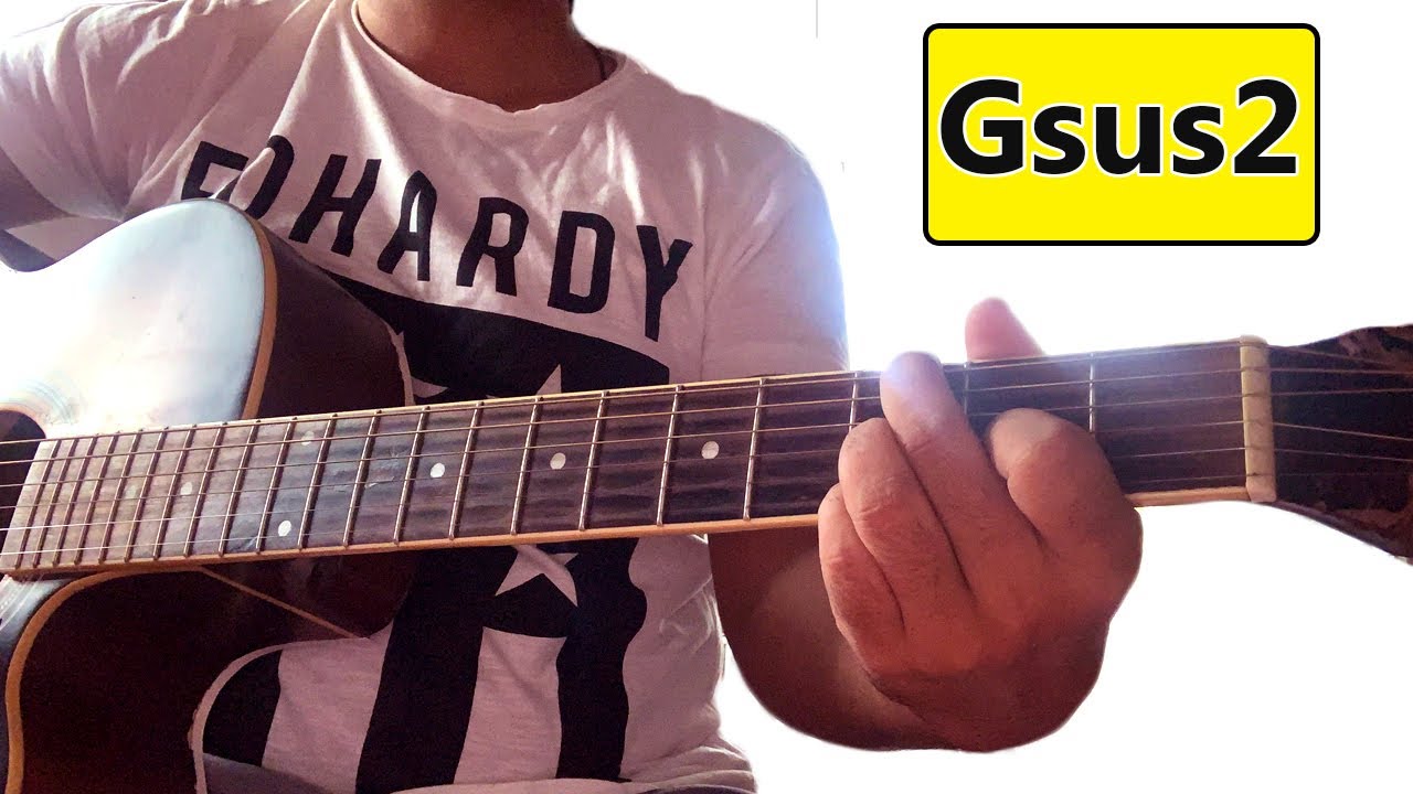 How to Play Open Gsus2 Chord on Guitar | Guitar Lessons