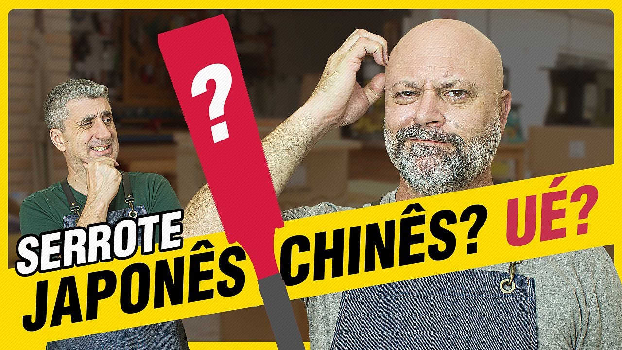 Serrote chin&ecirc;s n&atilde;o &eacute; serrote japon&ecirc;s, n&atilde;o compre errado!