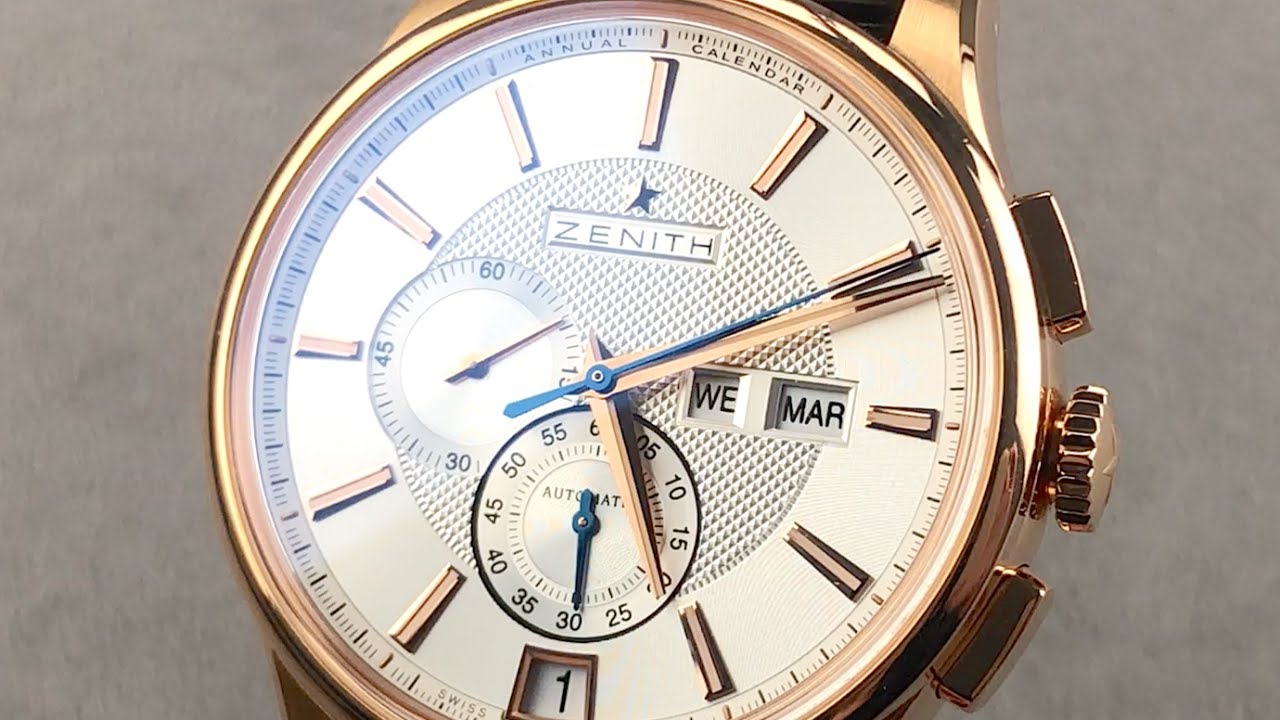 Zenith (El Primero) Captain Winsor Annual Calendar Chronograph 18.2070.4054/02.C711 Watch Review