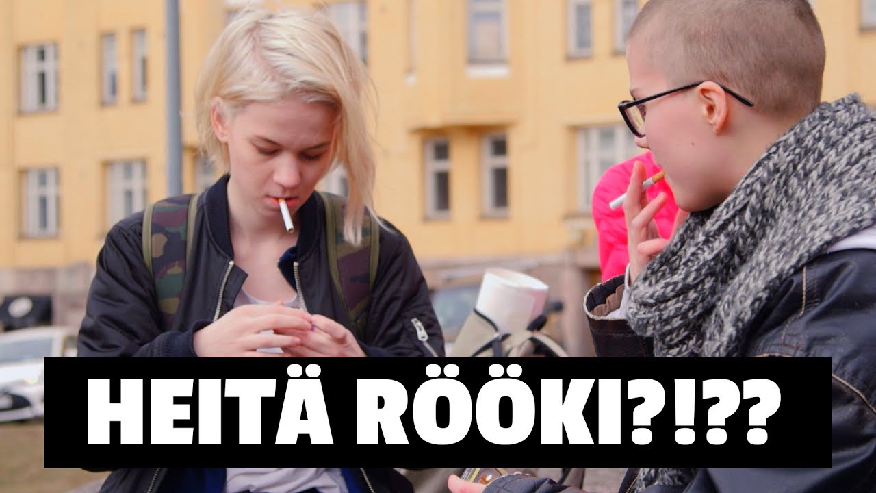 ONKS NOLOO POLTTAA TUPAKKAA?