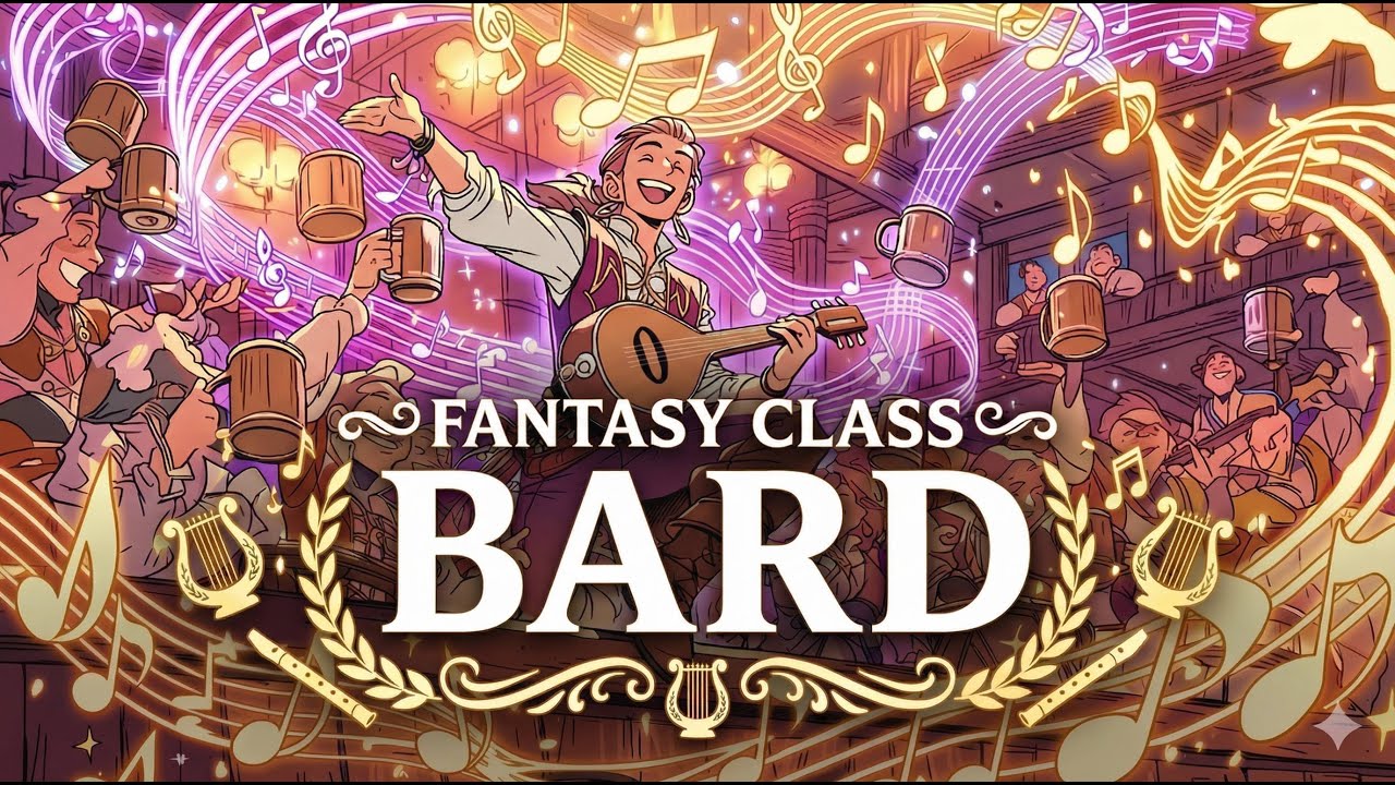Fantasy Class - Bard | Immersive Music for Bard Builds