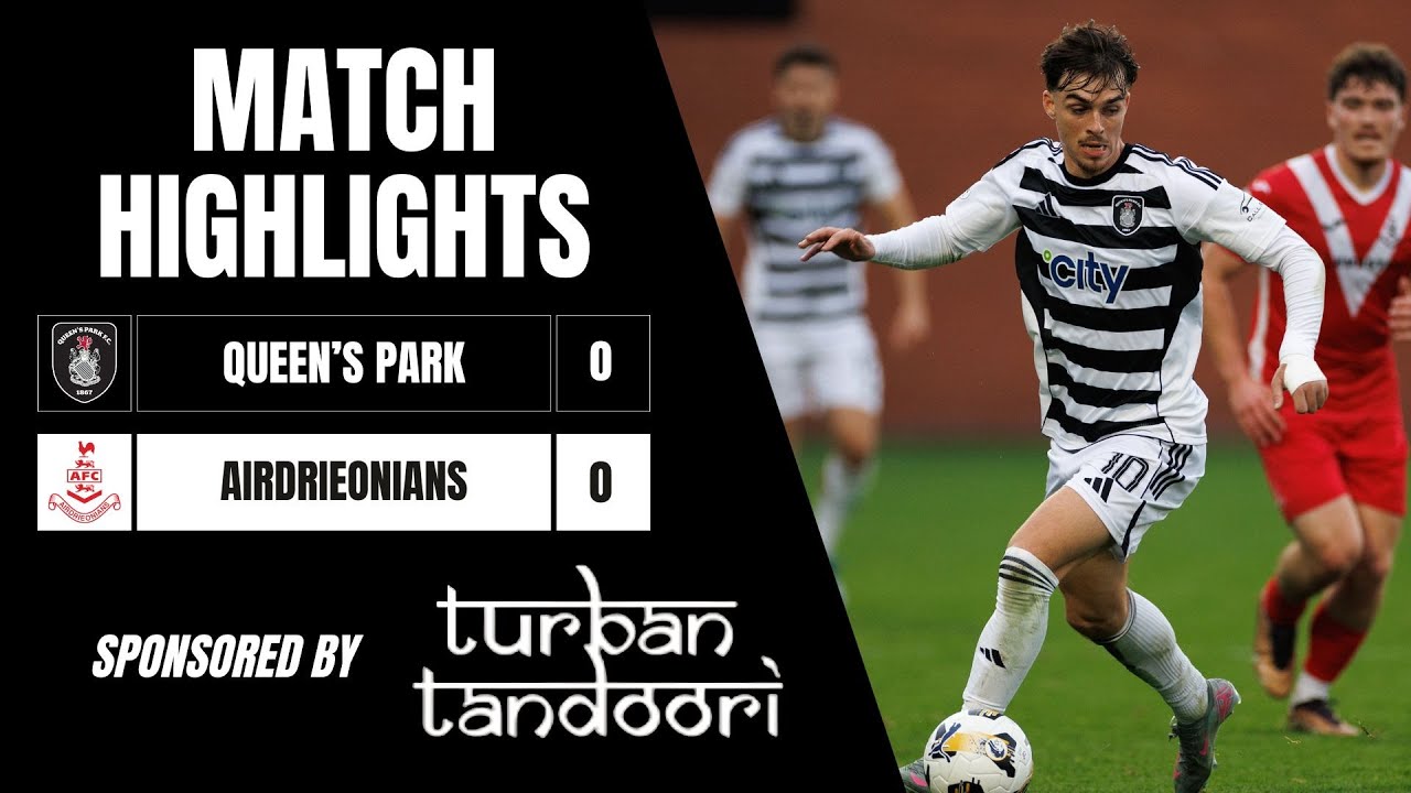 Highlights | Queen's Park 0-0 Airdrieonians | William Hill Championship