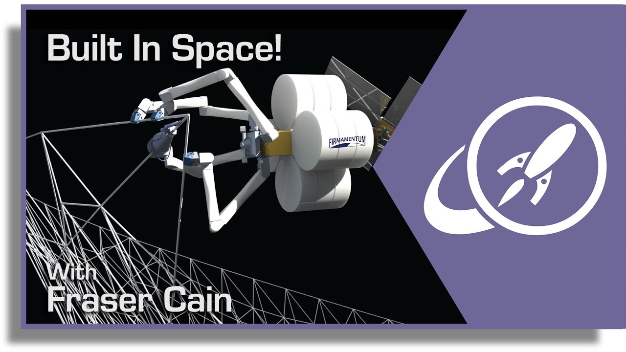 Build Enormous Structures In Space With 3D Printing