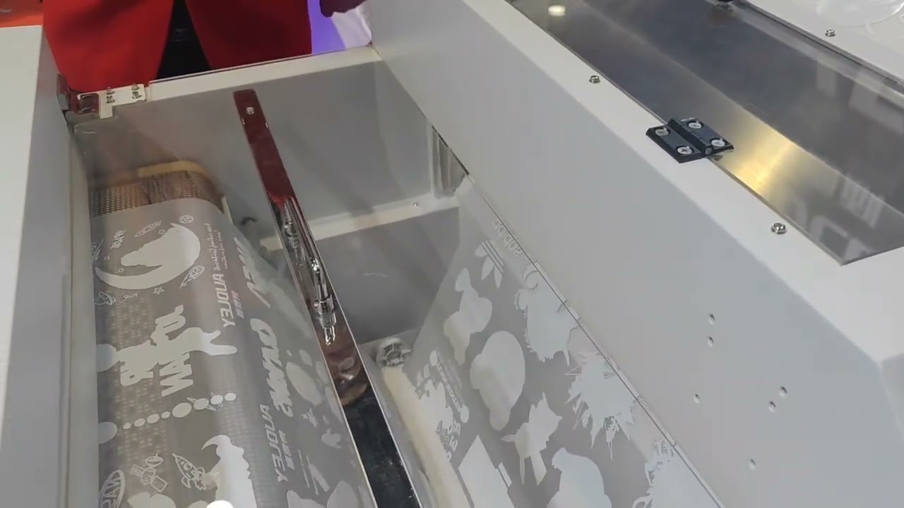 New dtf printer with automatic belt shaker oven dryer