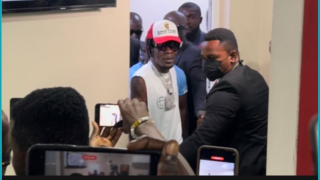 Shatta Wale made an appearance at the Multimedia studio for an exclusive interview 