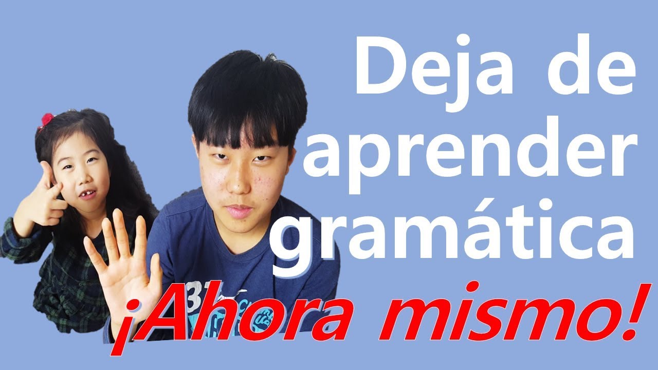 Aprender coreano fácil y rápido?  / Deja de estudiar gramática y Estudia vocabulario