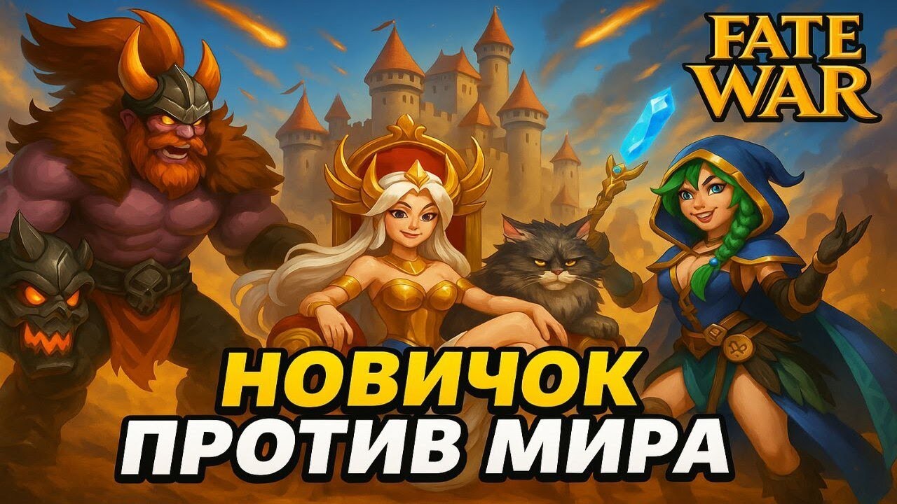 Новичок против мира FATE WAR - Лучший стартовый гайд