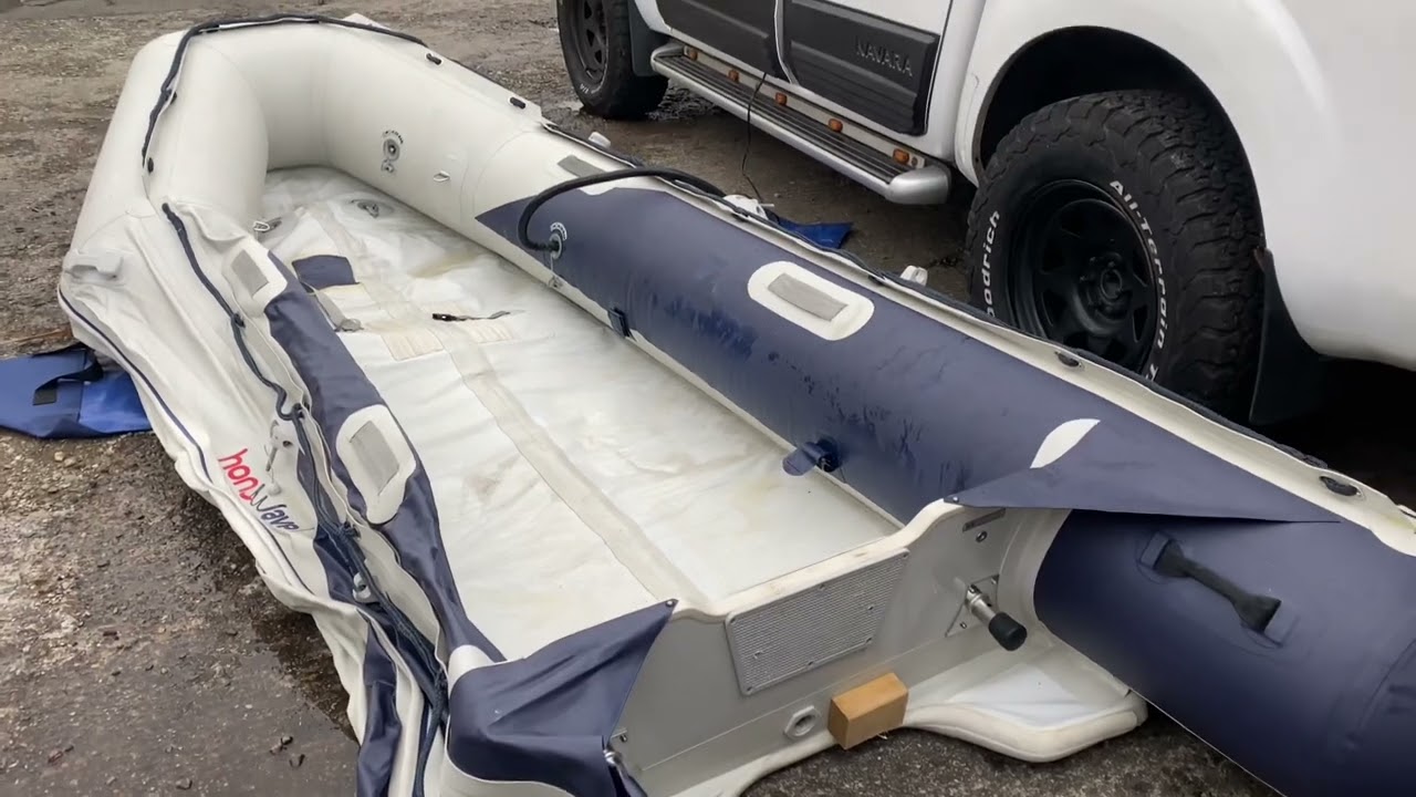 Honwave T38 inflated with a Stermay pump , ( Timed )