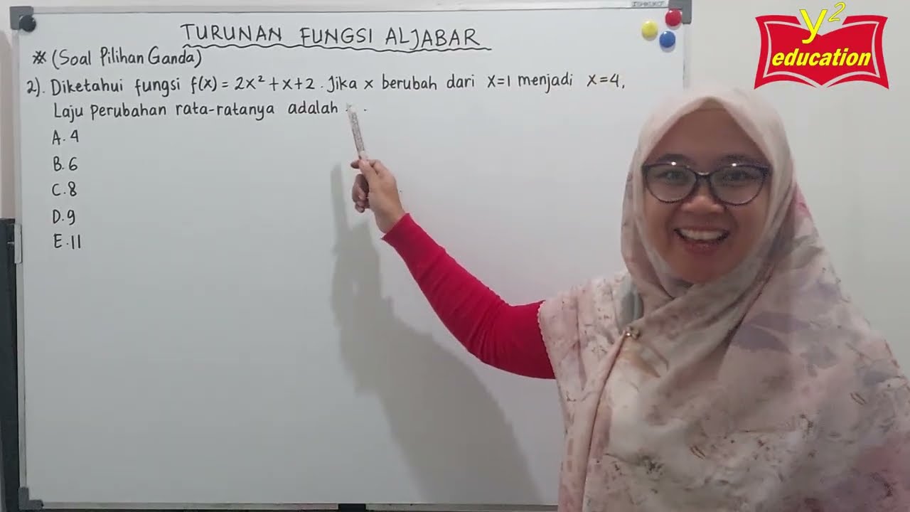 Turunan Fungsi Aljabar #Part 5 // Pembahasan Soal Turunan // Kalkulus Diferensial // Derivatif