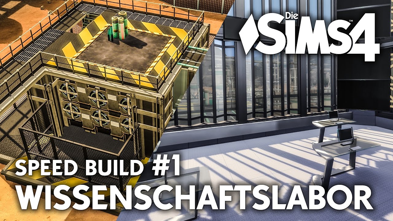 Wissenschaftslabor bauen #1 | Die Sims 4 An die Arbeit Karrieren Grundstück