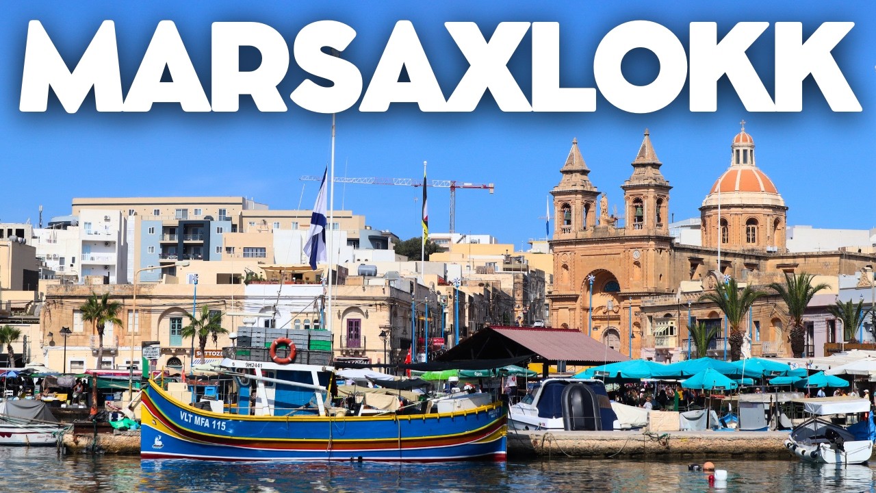 O que fazer em Malta 🇲🇹 Marsaxlokk berço do barco maltês - Roteiro Completo e Dicas de Viagem