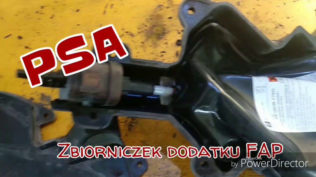 Additive tank FAP DPF. Peugeot 4007 Citroen C-Crosser Mistubishi Outlander