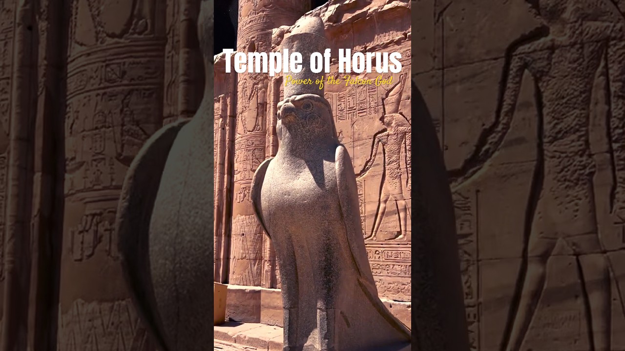 Temple of Horus &ndash; Edfu | Ancient Egypt&rsquo;s Falcon God 🦅 #Egypt #EgyptraTravel