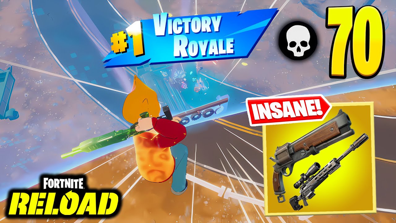 Fortnite Reload | 70 Kill Solo Squad Wins Full Gameplay (Fortnite Controller)