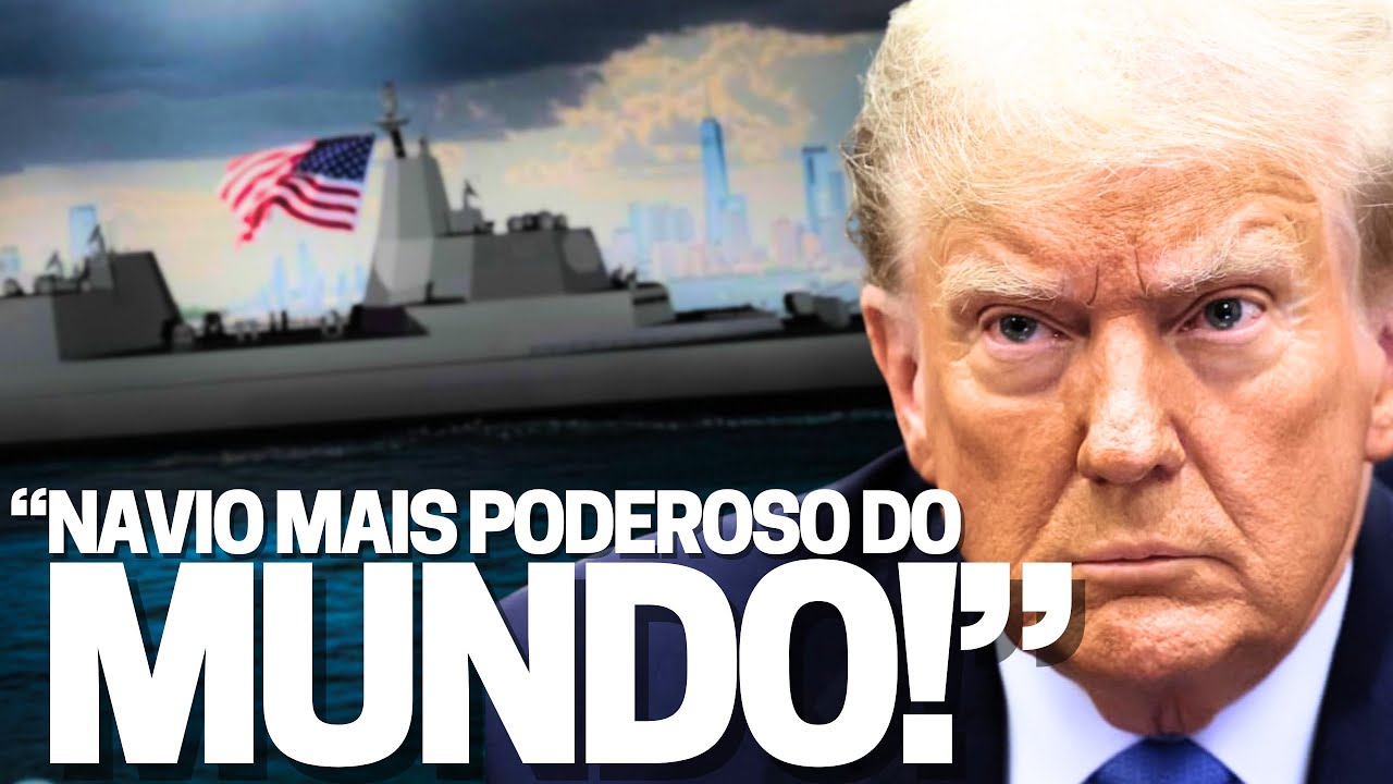 Navios guerra classe Trump - revolução da Marinha dos EUA: “navios serão 100 vezes mais poderosos”! 