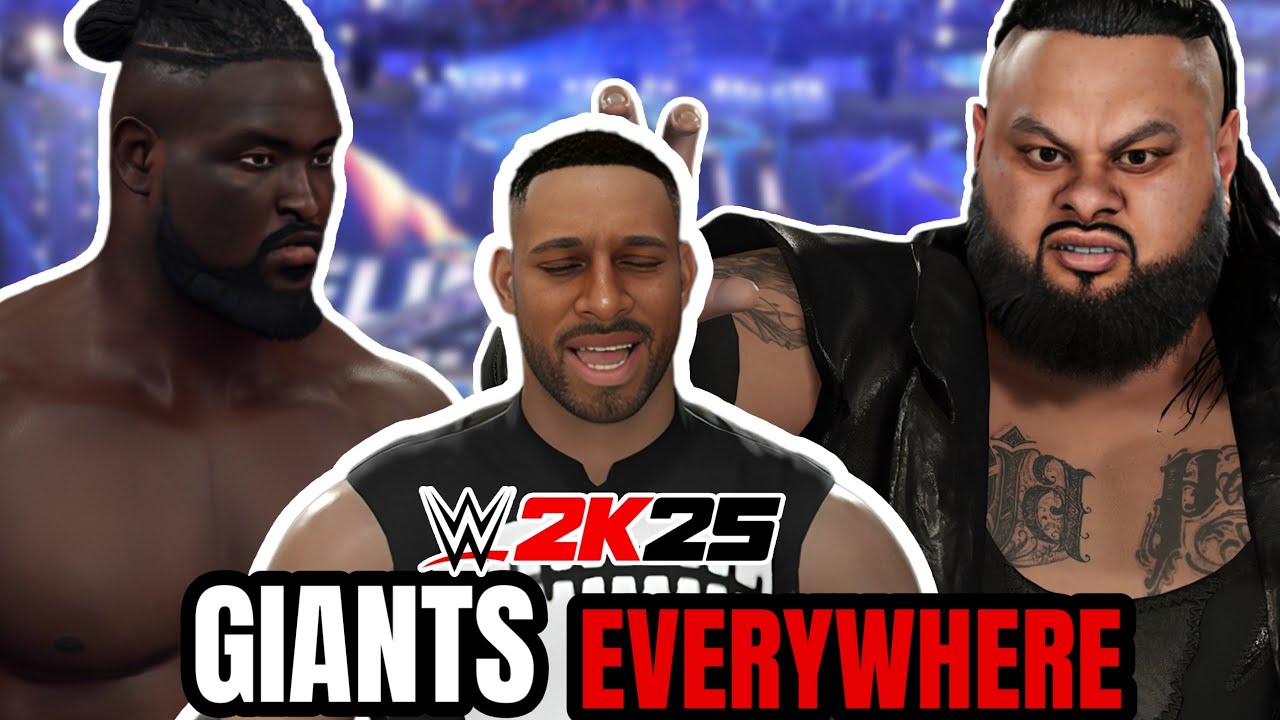 I PUT ALL GIANTS IN THE ELIMINATION CHAMBER [WWE 2K25] 