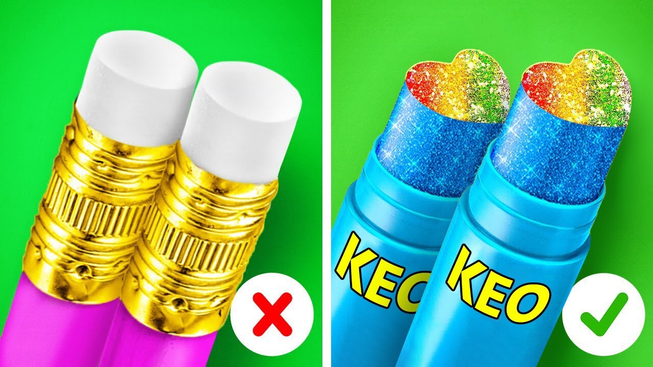 THỦ THUẬT NGHỆ THUẬT ĐẸP ||Sơn Epoxy vs Bút 3D Thủ công của 123 GO Like!