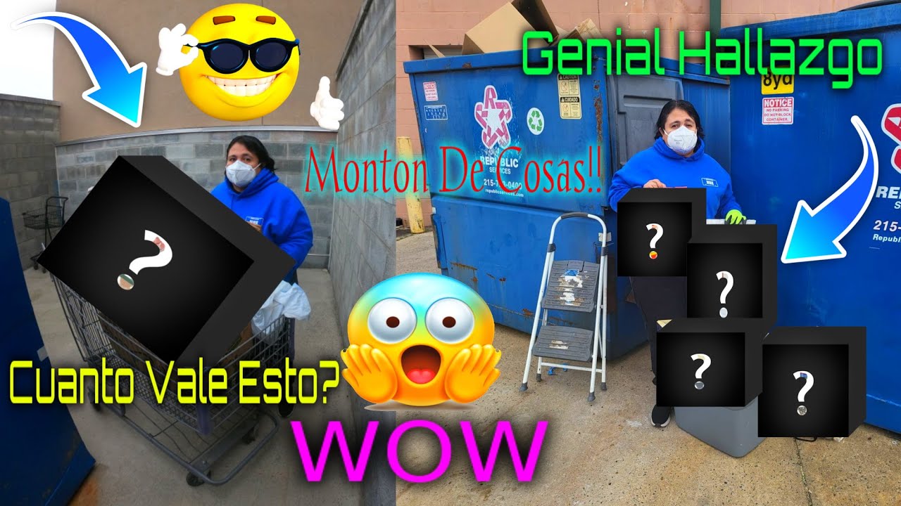 DUMPSTER DIVING- WOW INCREÍBLE HALLAZGO #loquetiranenusa #dumpsterdiving #basuraenestadosunidos