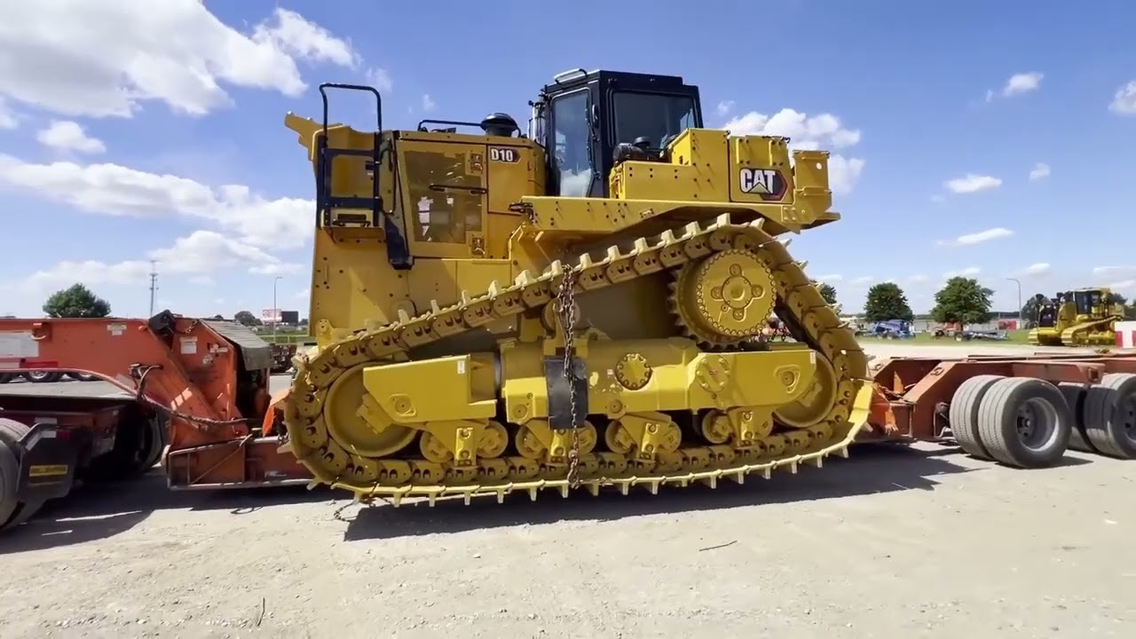 Hauling a D10!!!