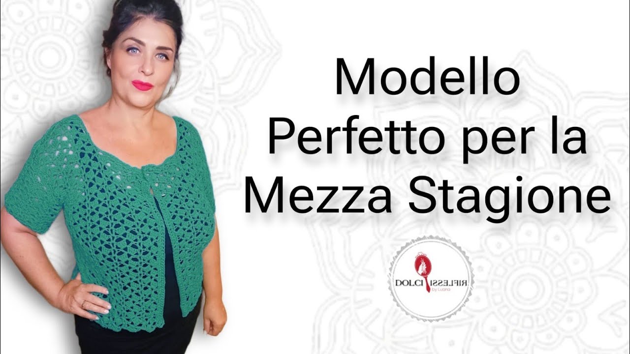 Giacchino all'Uncinetto: Modello Perfetto per la Mezza Stagione - Positano