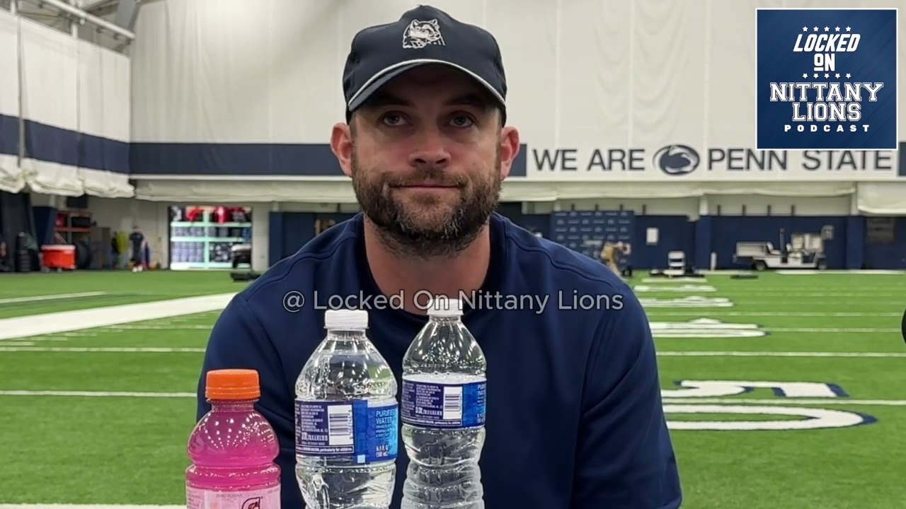 Penn State OC Taylor Mouser Raves About Key Players, Explains Offensive Identity