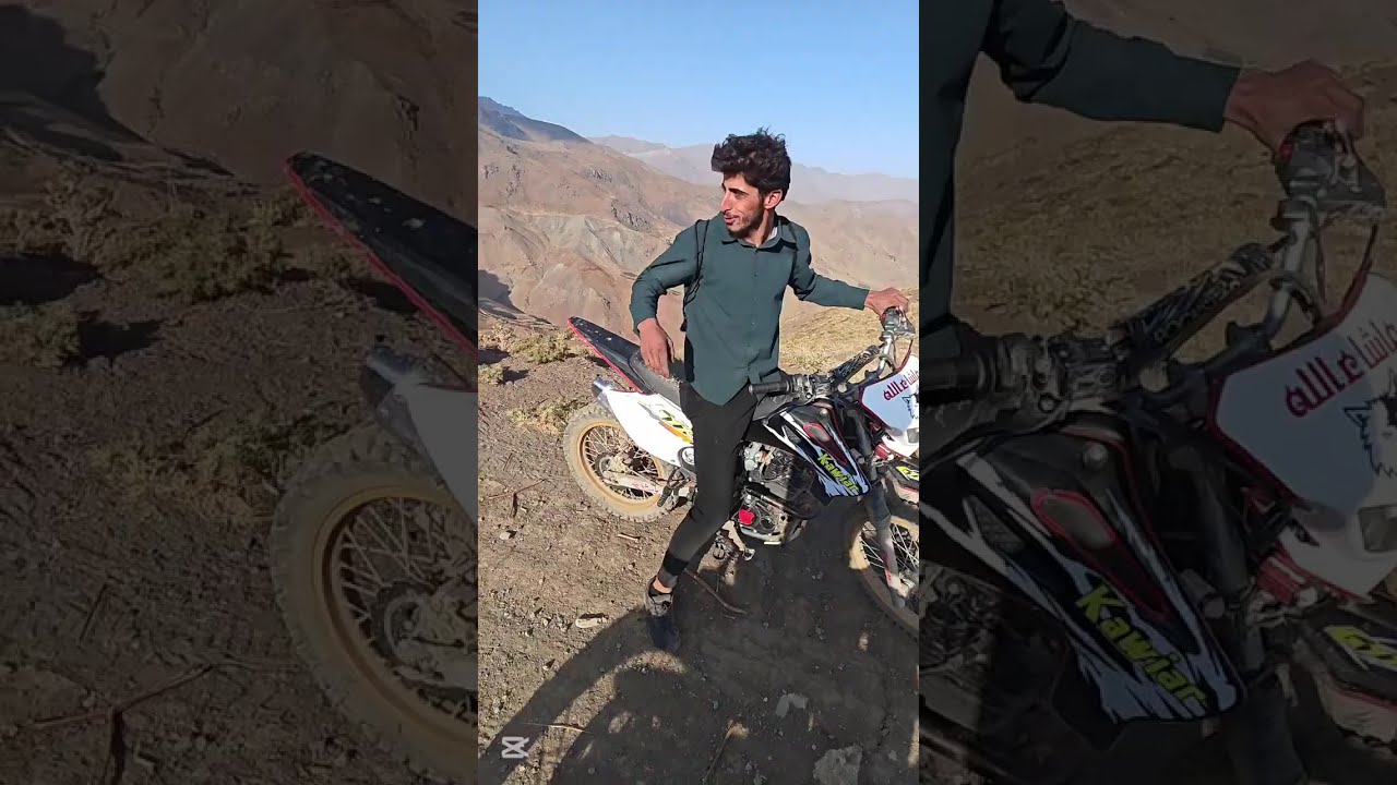 Beautiful mountains of Kurdistan#motorcyclelife kurdish biker.regae halgurd