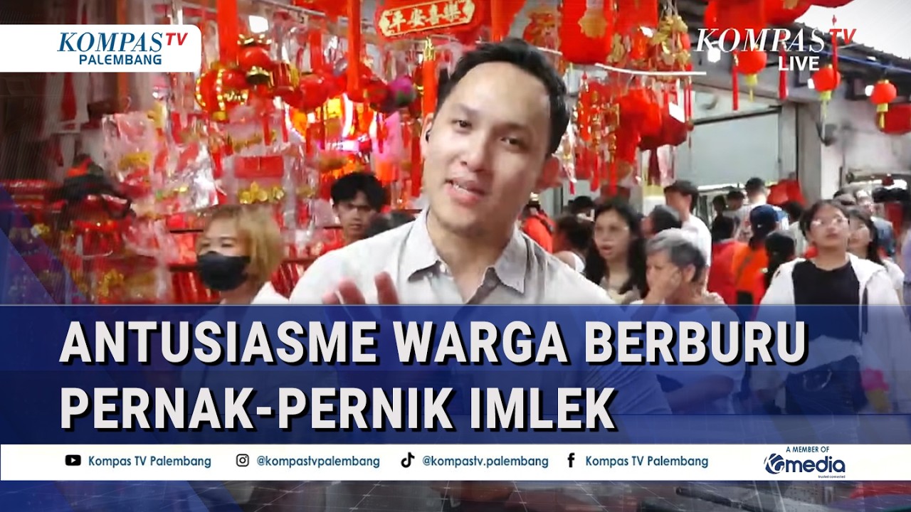 Laporan Langsung! Antusias Warga Berburu Pernak pernik Imlek di Petak Sembilan Glodok