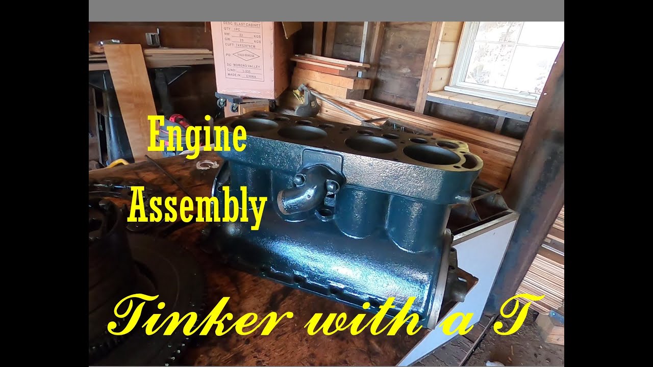 Engine Assembly, 1927 Ford Model T