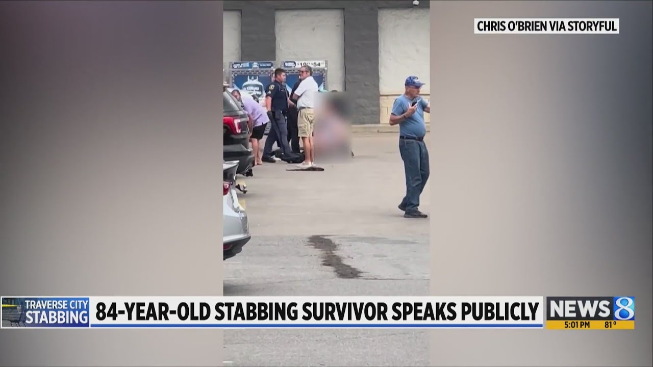Traverse City Walmart stabbing survivor: 'Nothing but pity' for attacker