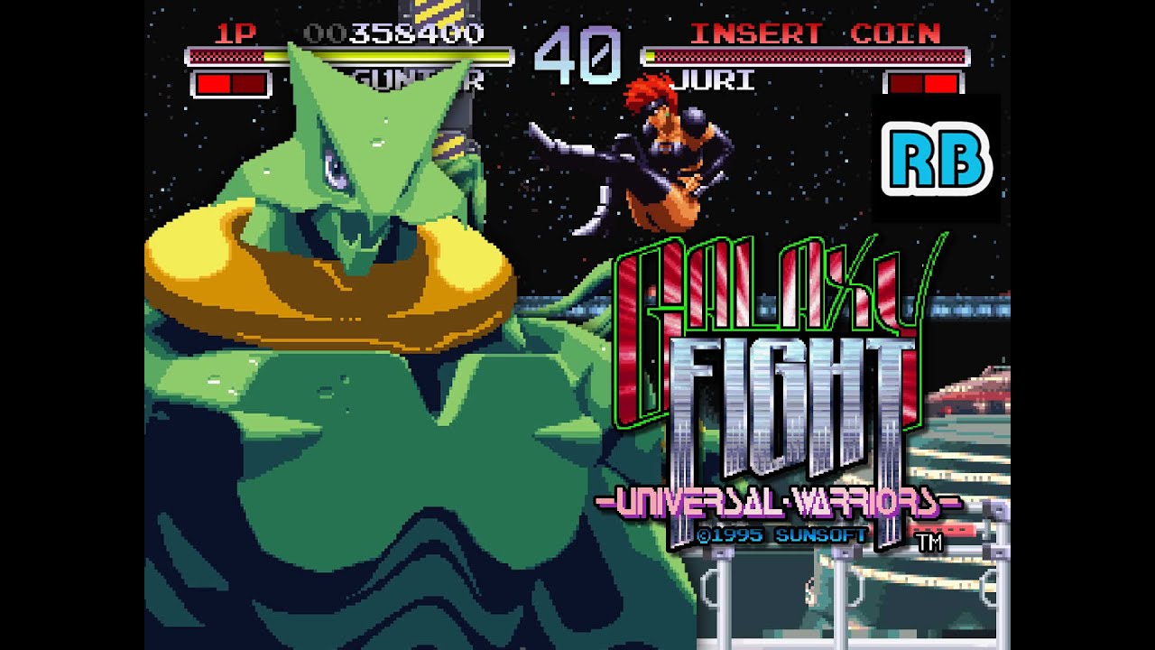 1995 [60fps] Galaxy Fight (Euro) Gunter Hardest ALL