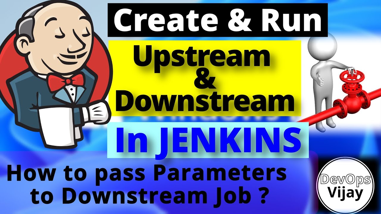 Как создавать задания Jenkins для нисходящих и восходящих потоков? | Цепочка заданий | EP 10 | Уч...