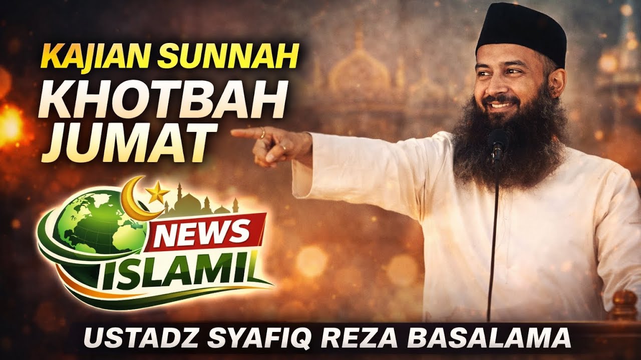 News islami | kajian sunnah | KHOTBAH JUMAT | USTADZ SYAFIQ REZA BASALAMA  #sunnah #quotes #fyp