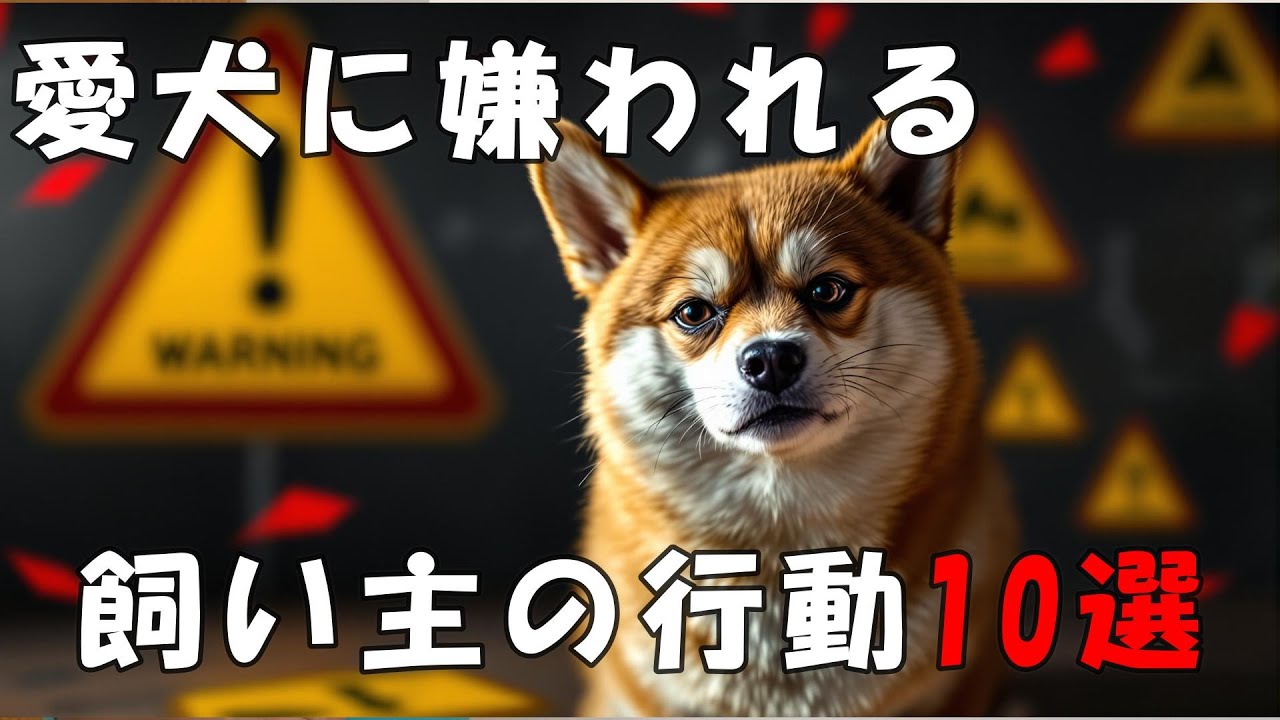 【悲報、、】愛犬に嫌われてしまう飼い主の行動１０選、、、あなたはやってない？