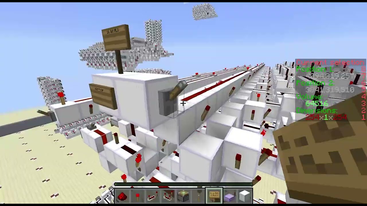 Open redstone plot!