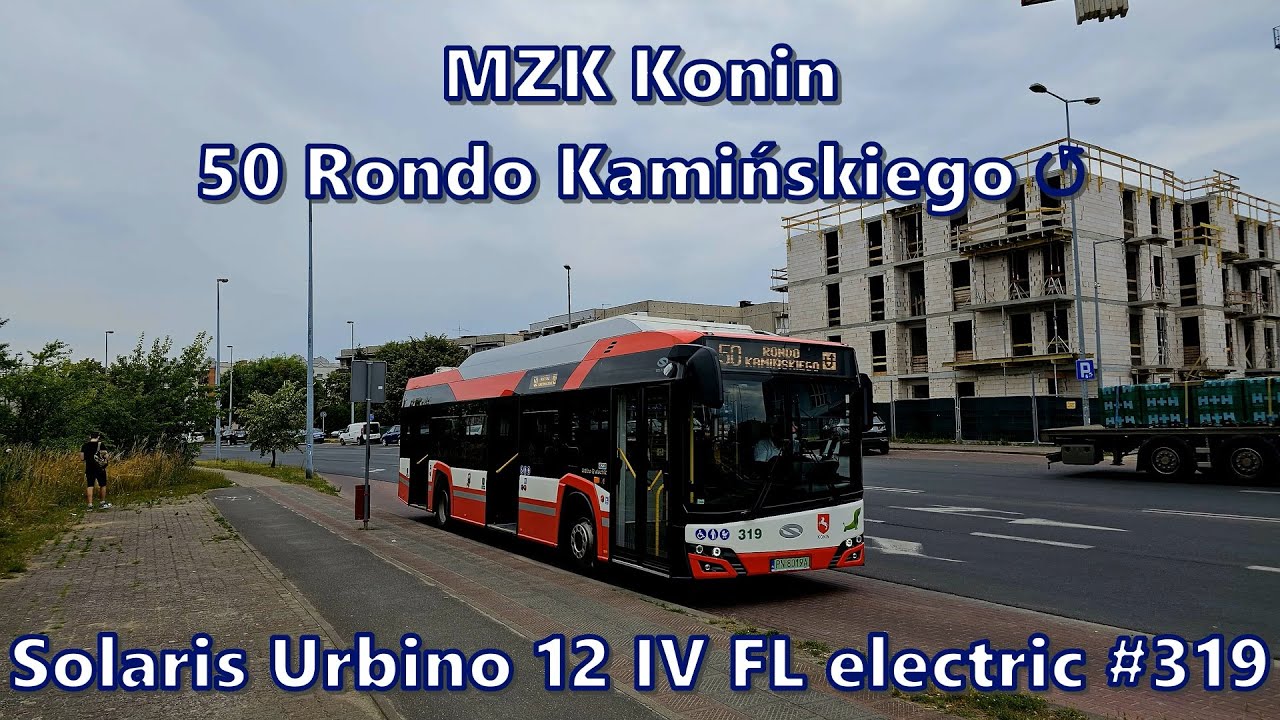 MZK Konin - linia 50, Solaris Urbino 12 IV FL electric #319