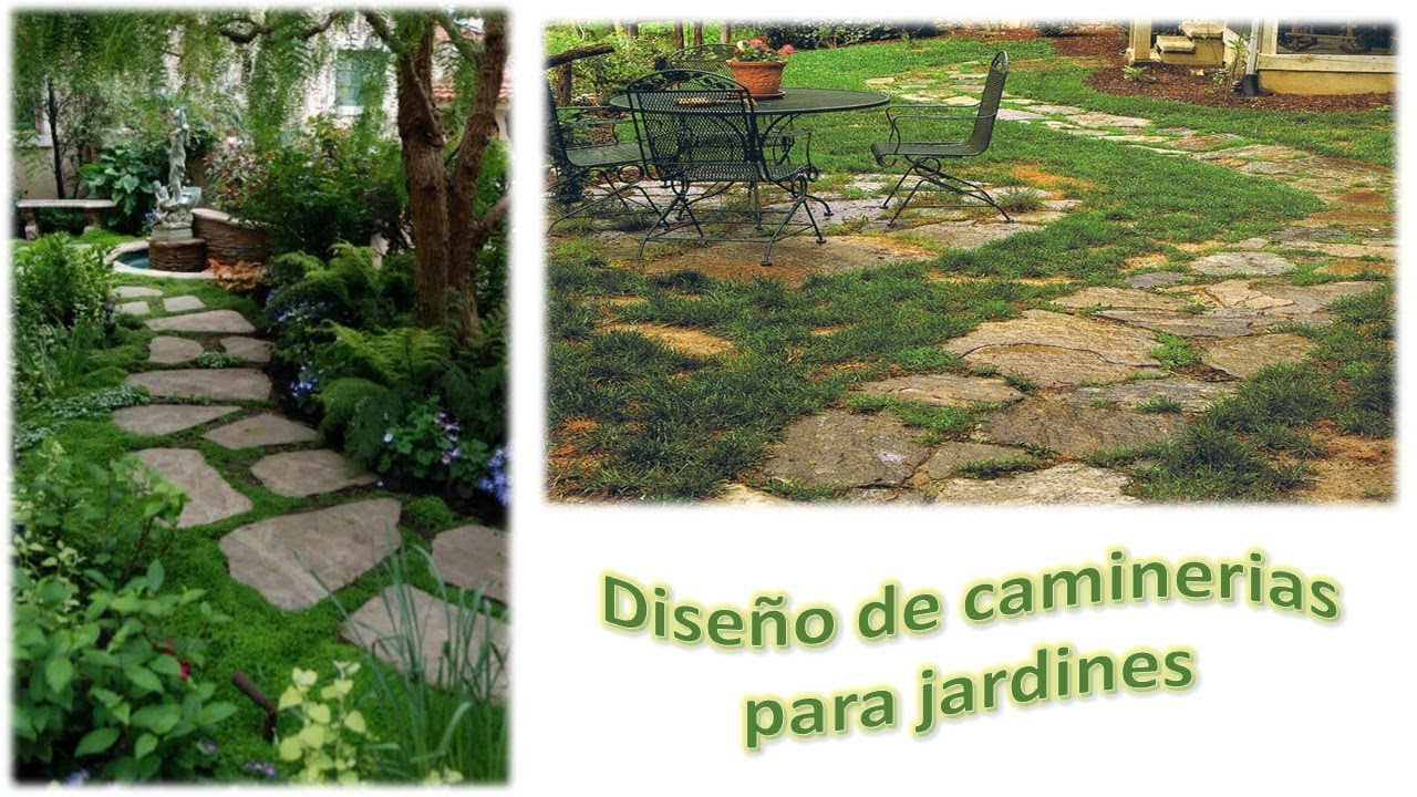 Diseño de caminerias para jardin