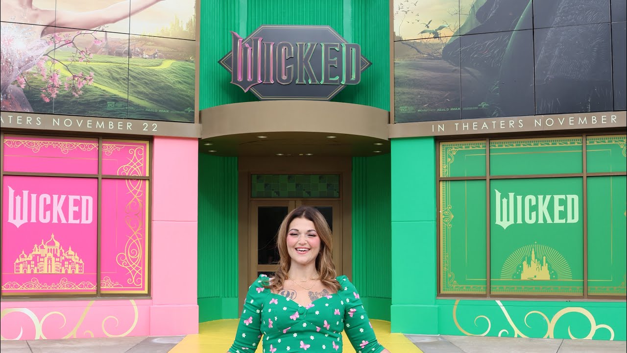НОВЫЙ Wicked Experience в Universal Studios Orlando! Полная экскурсия! Встреча с Глиндой и Эльфабой