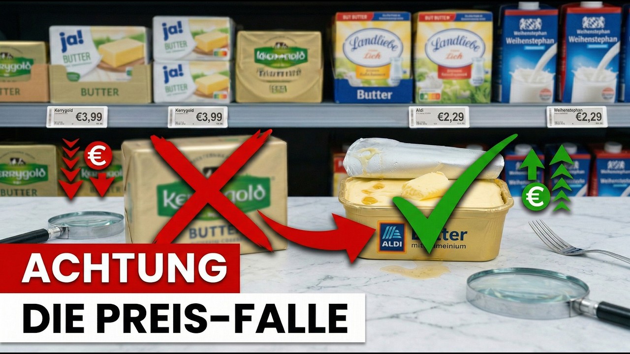 Der gro&szlig;e Supermarkt-Trick: Warum du bei Edeka & REWE zu viel zahlst